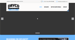 Desktop Screenshot of drycoskylights.com